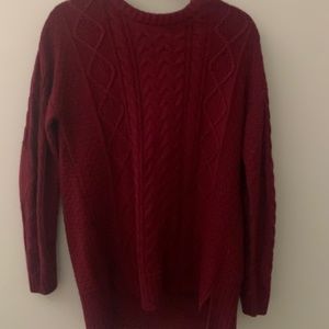 Dark Red Sweater